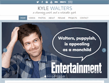 Tablet Screenshot of kylewalters.com
